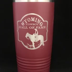 Wyoming Cowboy Hall of Fame Hot/Cold Tumblers